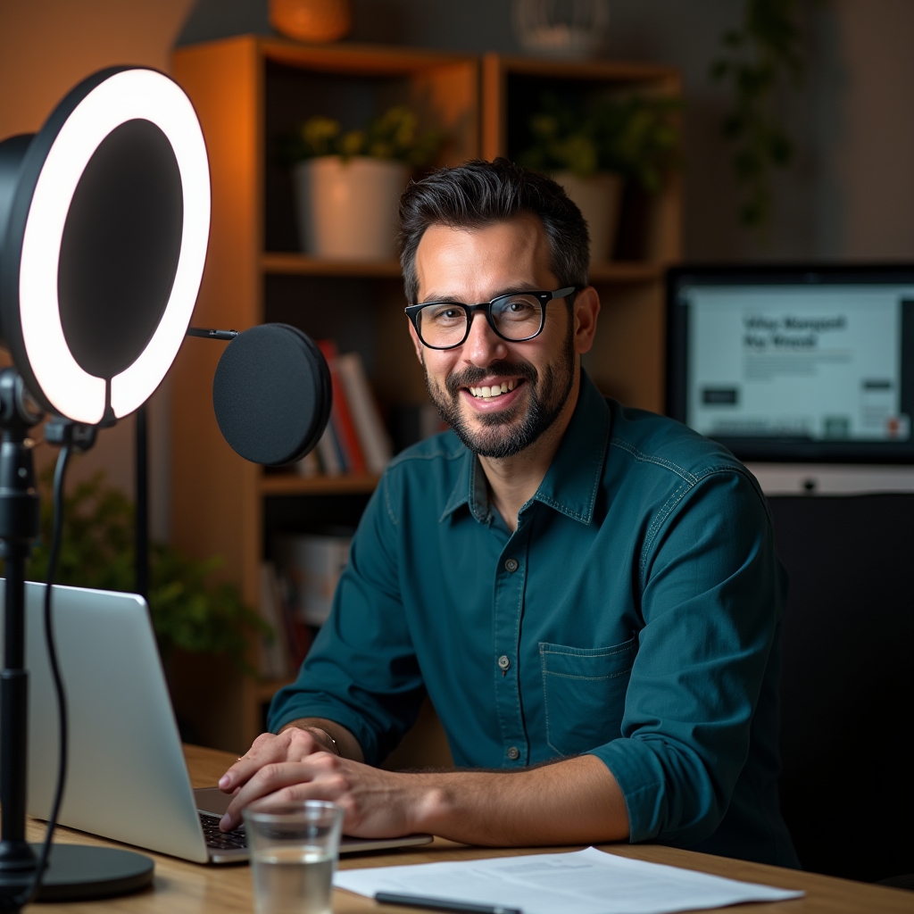Sesión de webinario en directo sobre gestión de proyectos con participantes activos